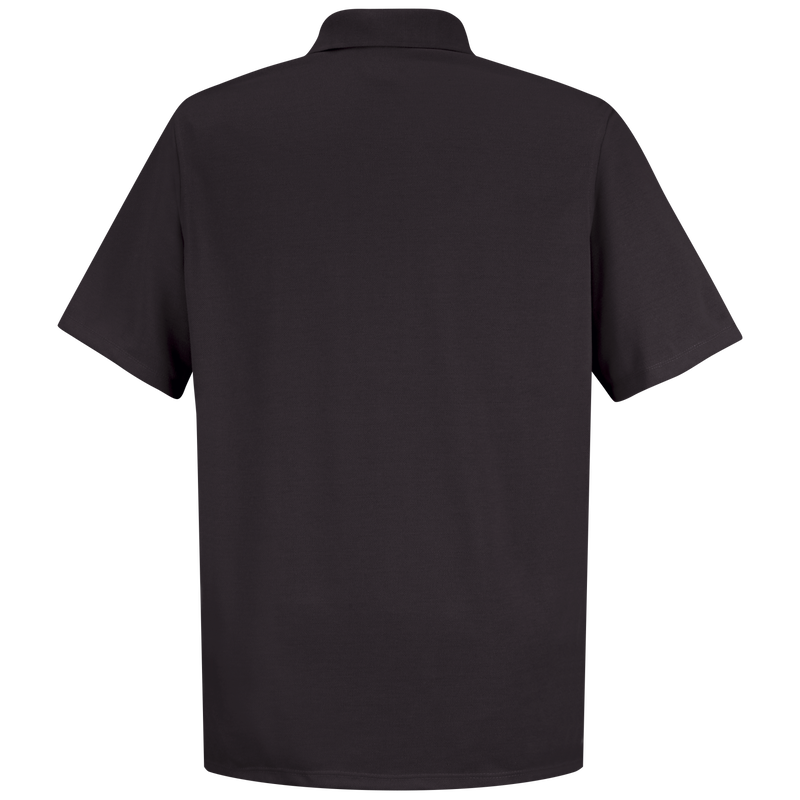 Men's Short Sleeve Spun Polyester Pocketless Polo image number 2