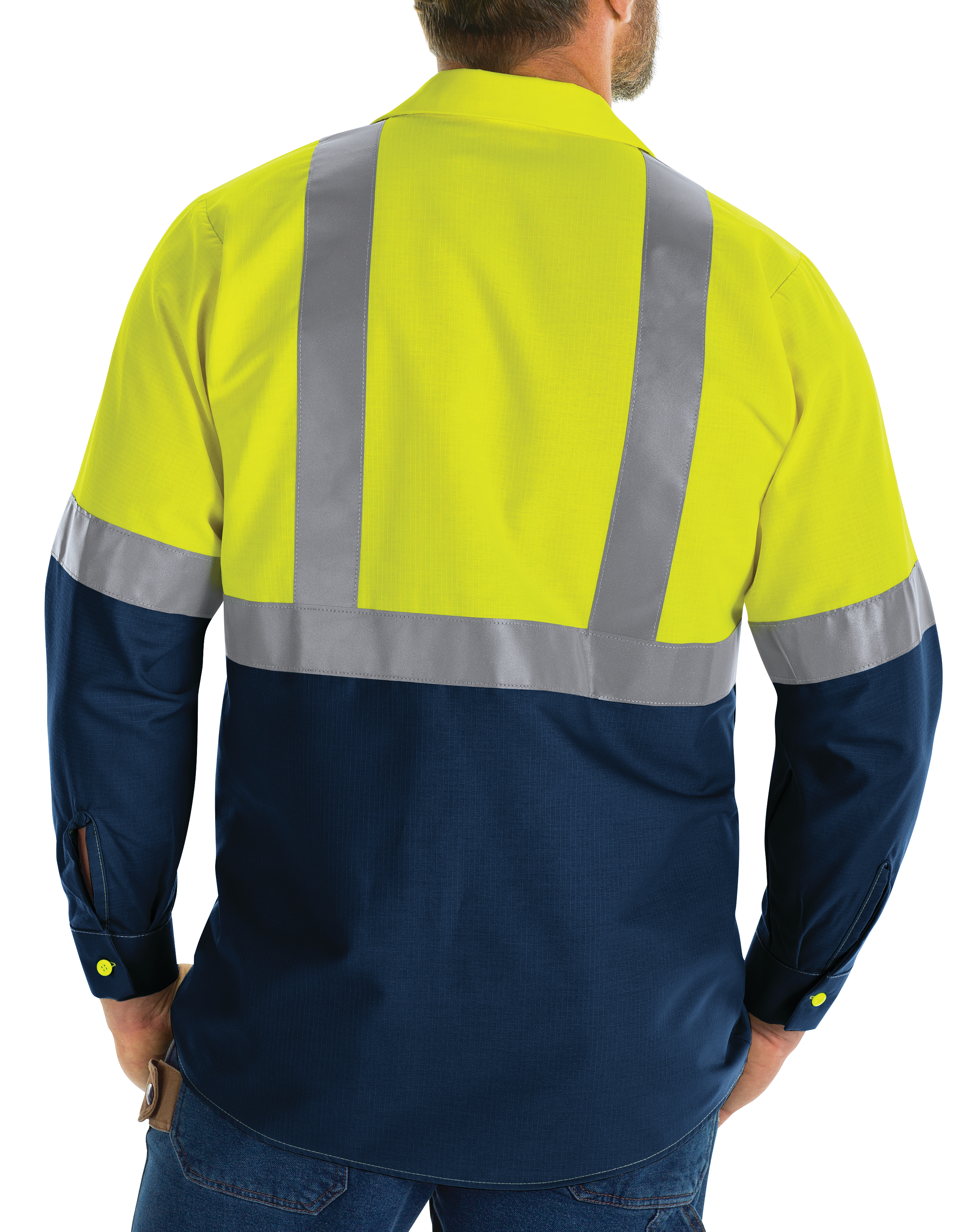 long sleeve fluro work shirts