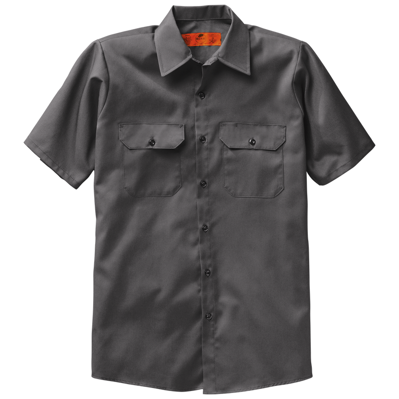 Men's Short Sleeve Utility Uniform Shirt image number 4