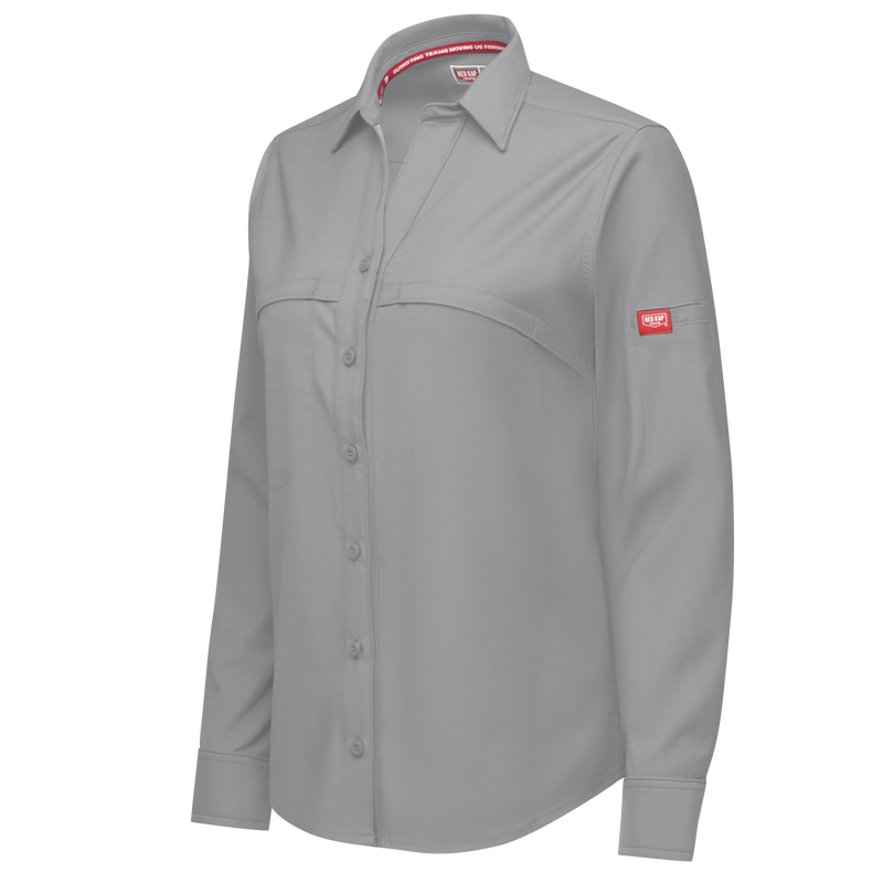 Women's Cooling Long Sleeve Work Shirt image number 12