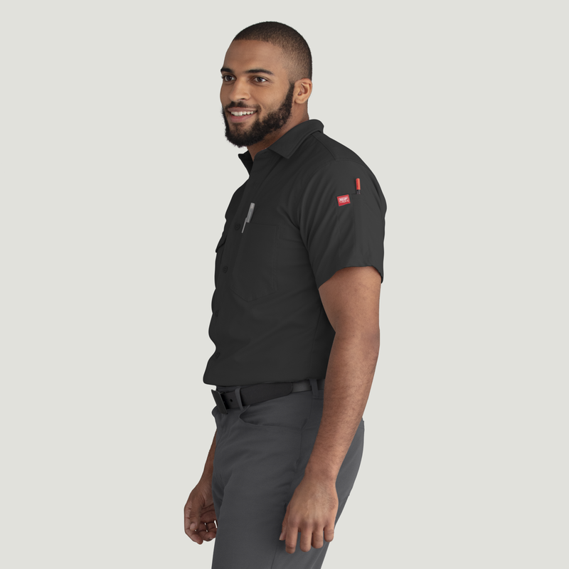 Men's Cooling Short Sleeve Work Shirt image number 3