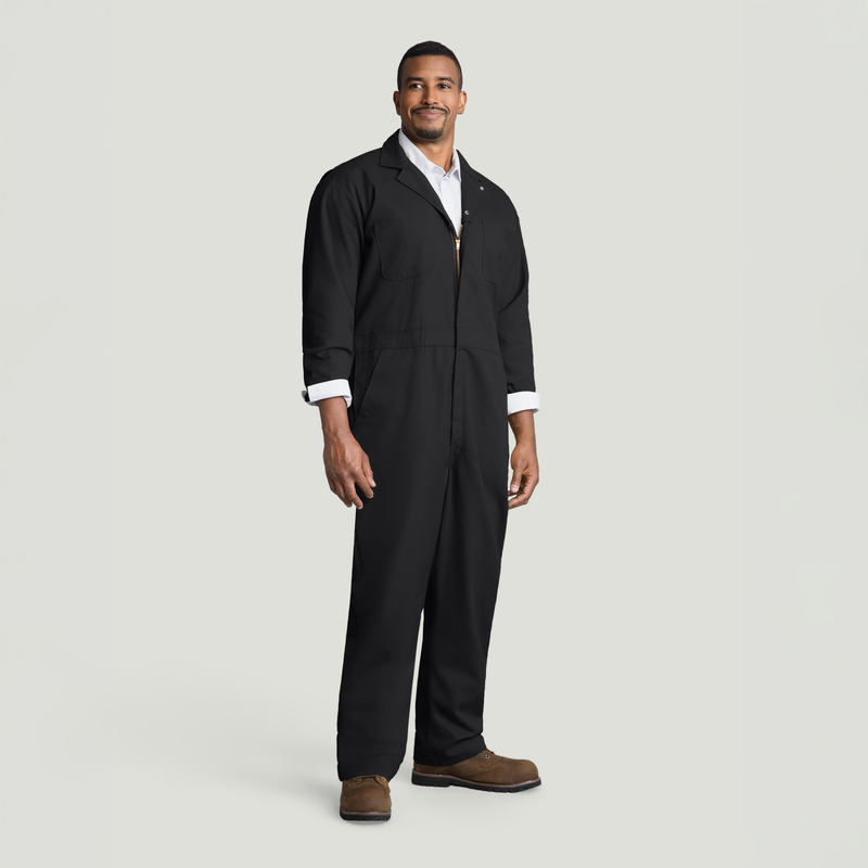 Twill Action Back Coverall image number 3