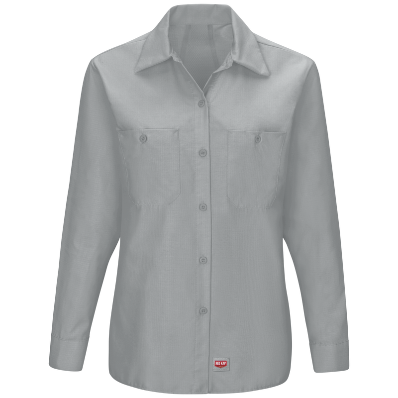 Women's Long Sleeve Work Shirt with MIMIX® image number 0