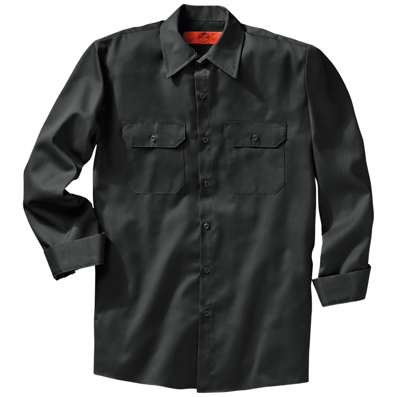 Men's Long Sleeve Utility Uniform Shirt image number 3
