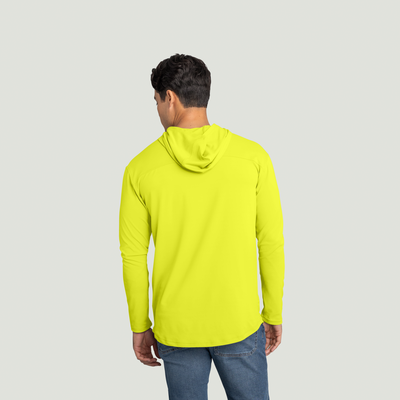 Men's Enhanced Visibility Sun Protection Pullover Hoodie