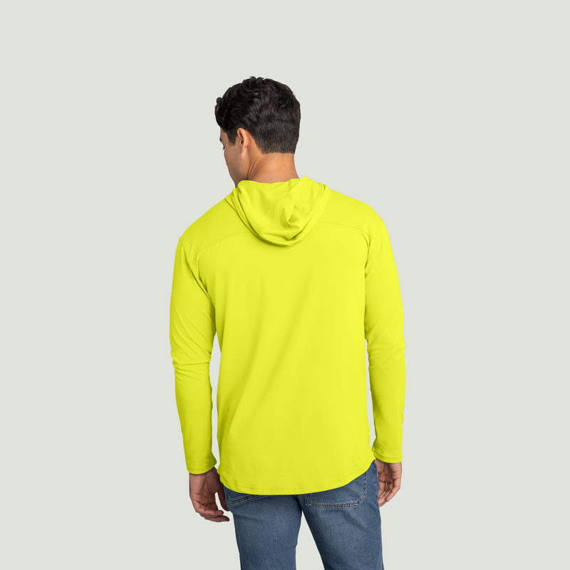 Men's Enhanced Visibility Sun Protection Pullover Hoodie image number 2