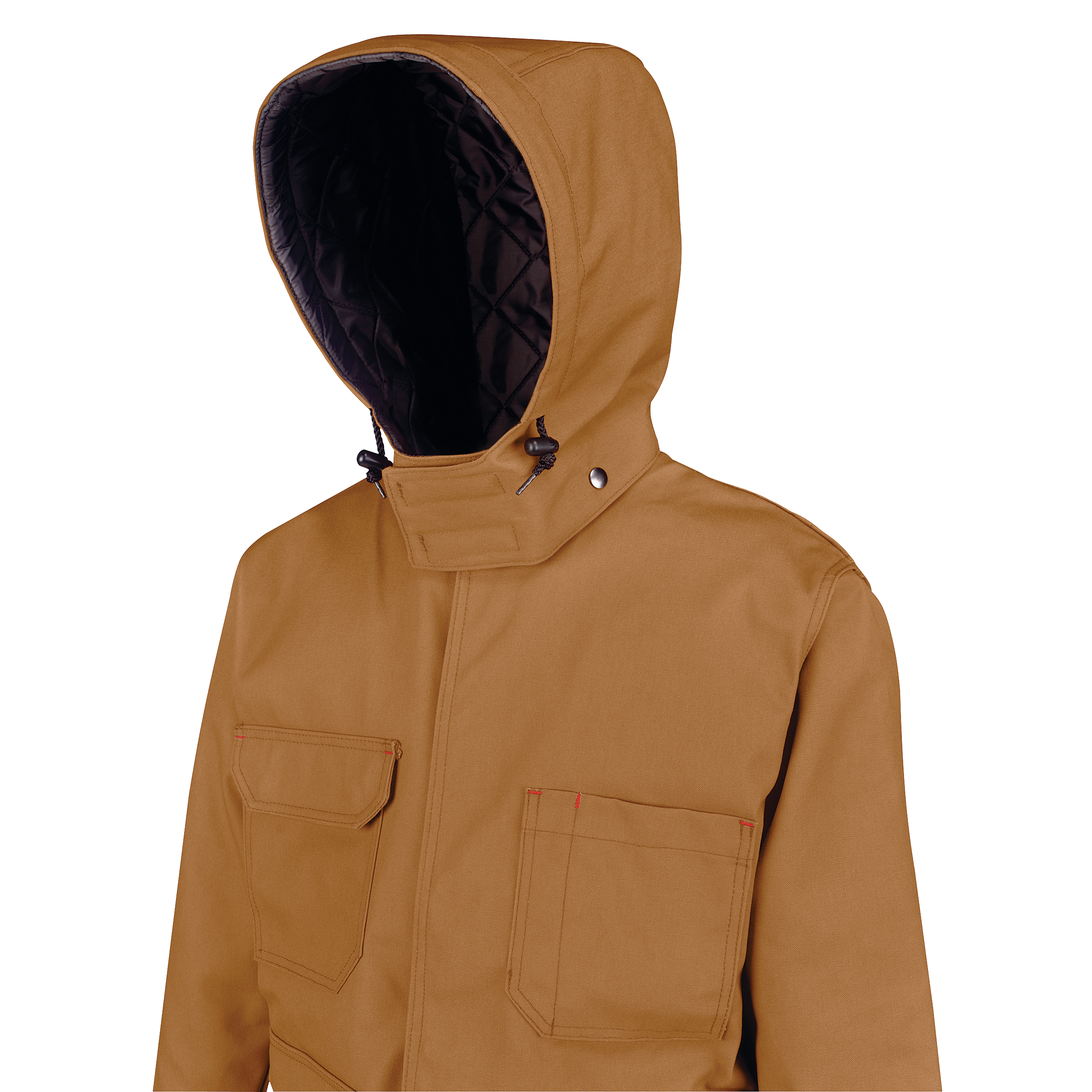 Red Kap Blended Duck Snap-On Hood HD20 - Brown Duck
