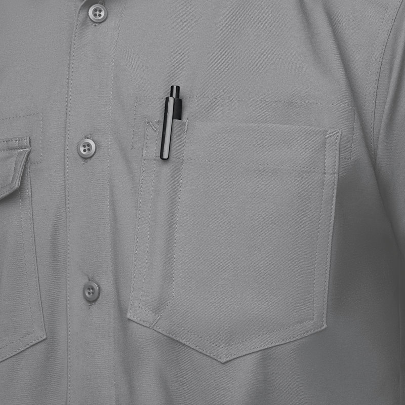 Men's Cooling Short Sleeve Work Shirt image number 14