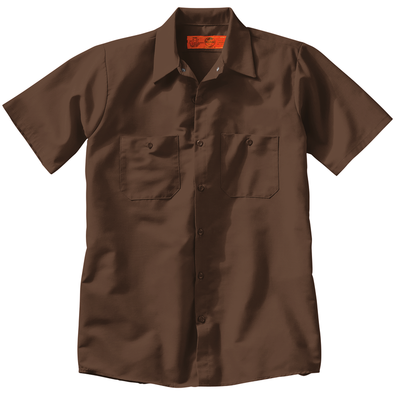 Men's Short Sleeve Industrial Work Shirt image number 6