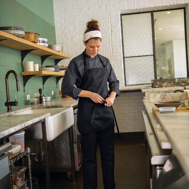 Premium Short Bib Apron image number 2
