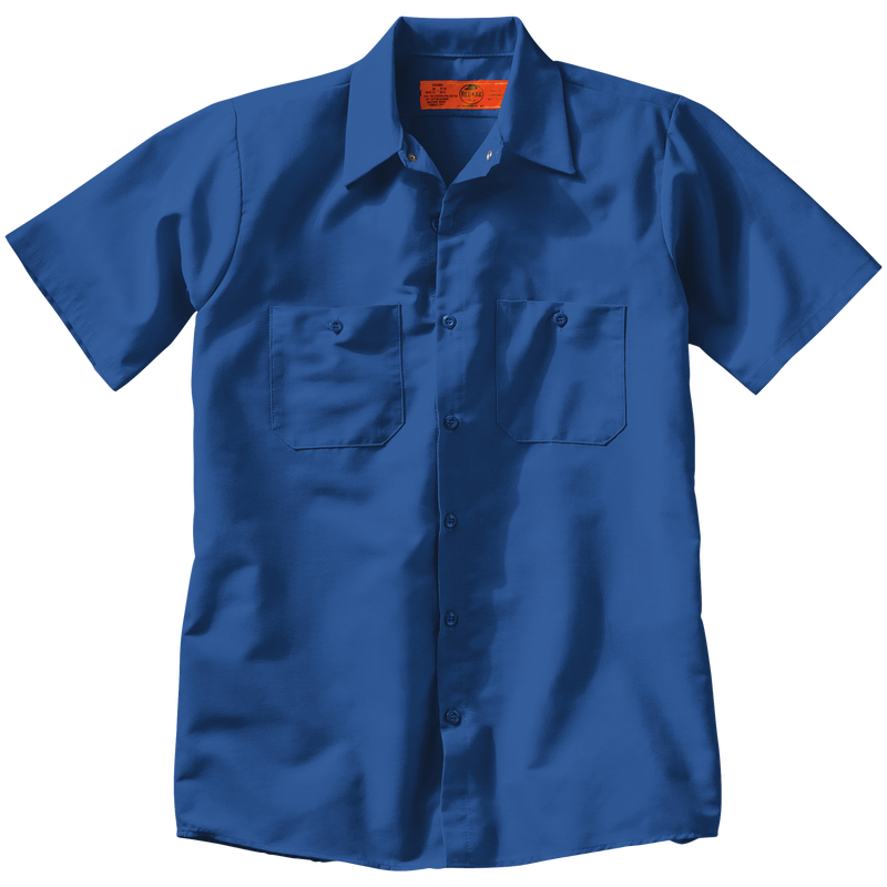 Men's Short Sleeve Industrial Work Shirt image number 9