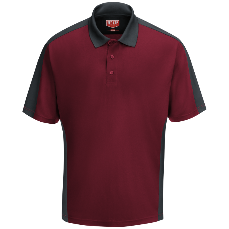 Men's Short Sleeve Performance Knit® Two-Tone Polo image number 1