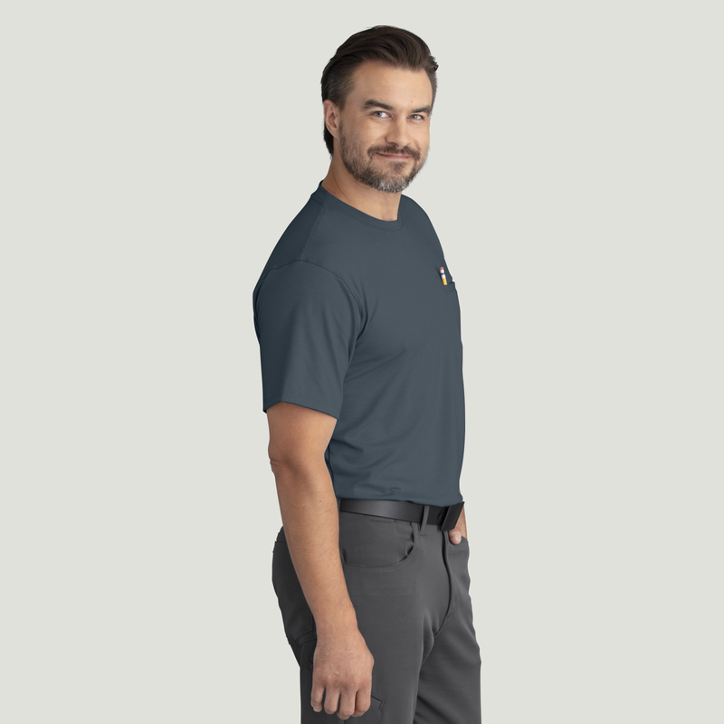 Men's Cooling Short Sleeve Pocket Tee image number 8