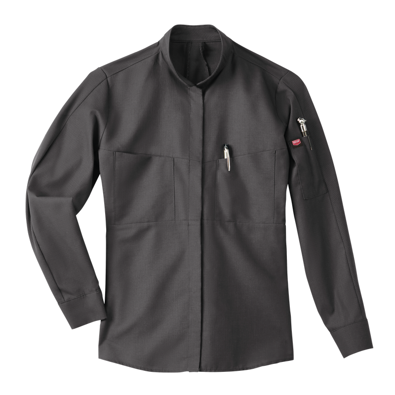 Women's Long Sleeve Performance Pro+ Work Shirt with OilBlok + MIMIX® image number 8