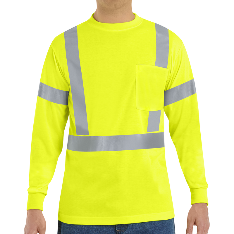 Hi-Visibility Long Sleeve T-Shirt - Type R, Class 2 image number 3