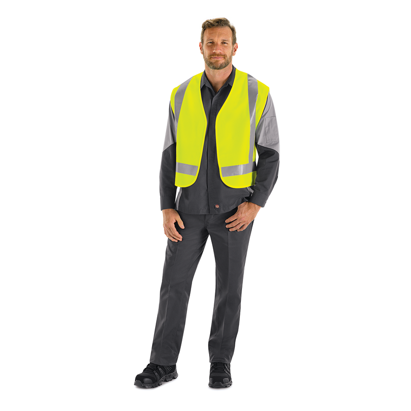 Men's Long Sleeve Two-Tone Crew Shirt image number 4