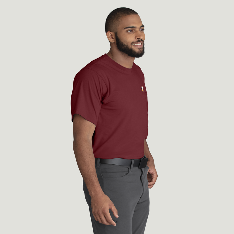 Men's Cooling Short Sleeve Pocket Tee image number 4