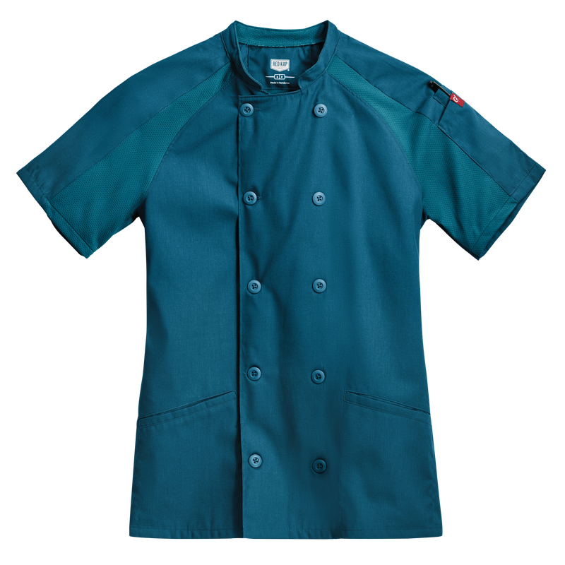 Women's Airflow Raglan Chef Coat with OilBlok image number 7