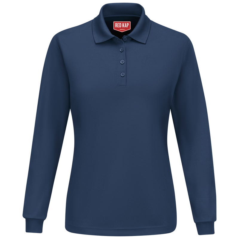 Women's Long Sleeve Performance Knit® Polo image number 0