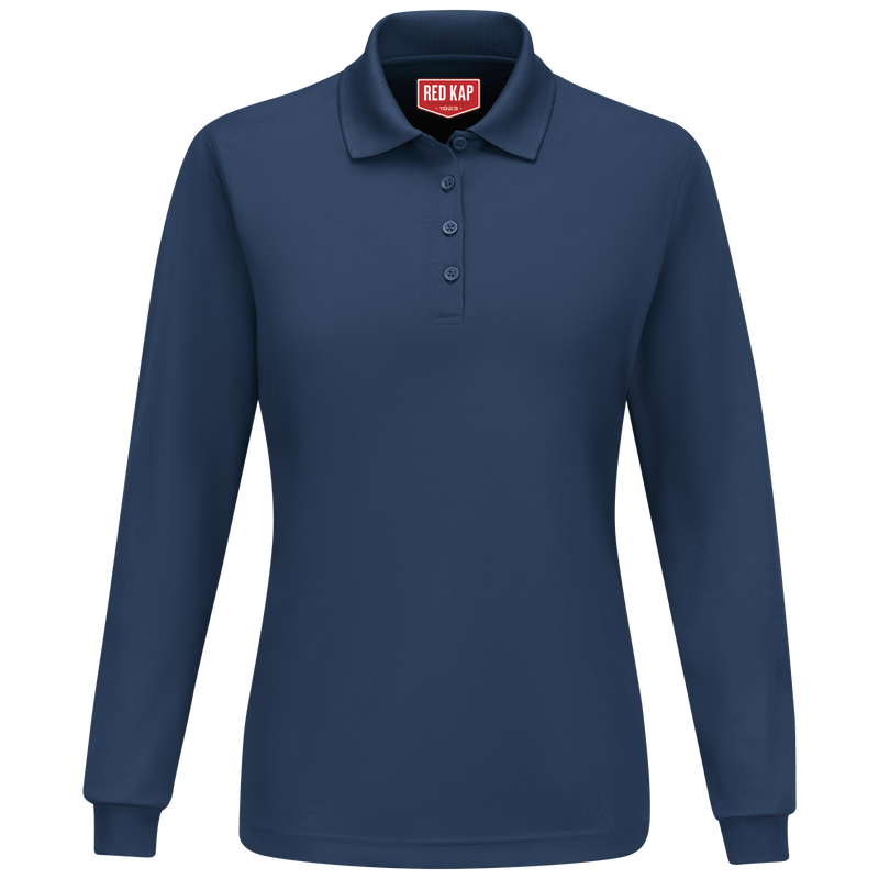 Women's Long Sleeve Performance Knit® Polo image number 1