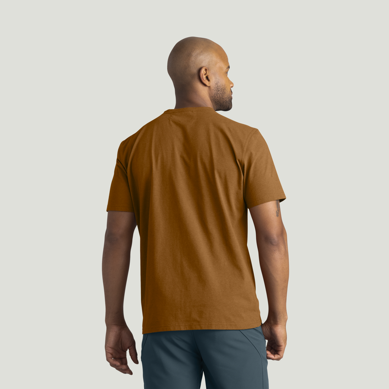 Men's Short Sleeve Midweight Slim Fit Performance Tee image number 2