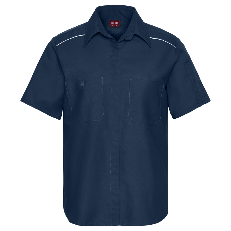 Women's Short Sleeve Pro Airflow Work Shirt image number 1