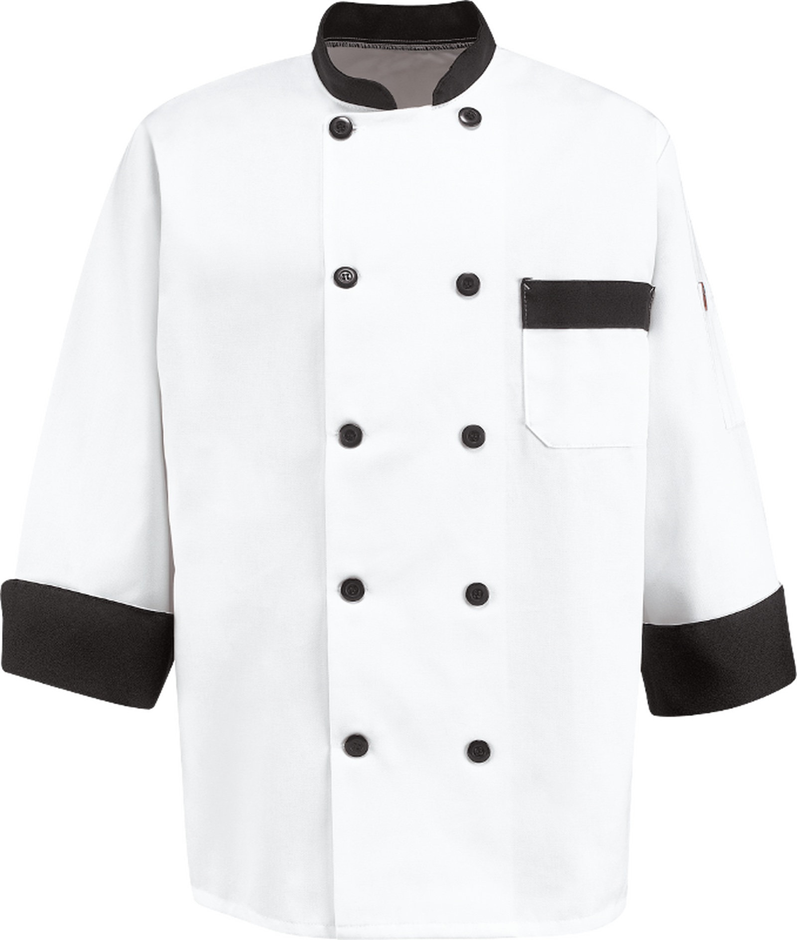 Chef Designs Garnish Chef Coat Red Kap