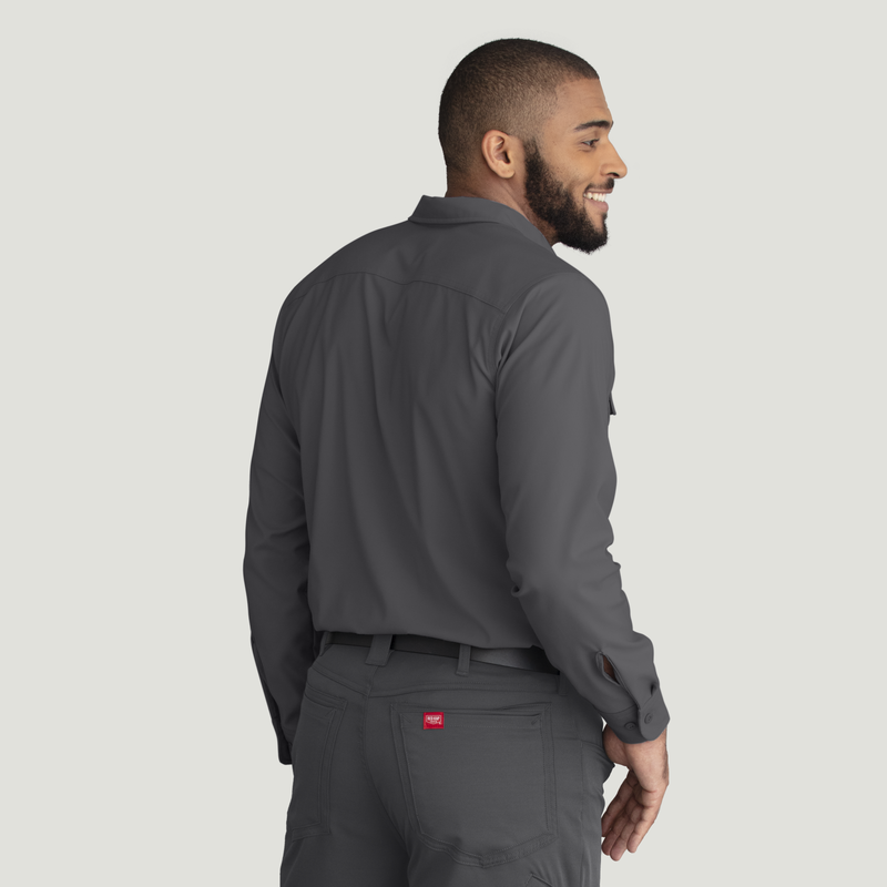 Men's Cooling Long Sleeve Work Shirt image number 2