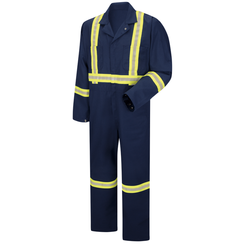 Enhanced Visibility Zip Front Coverall image number 0