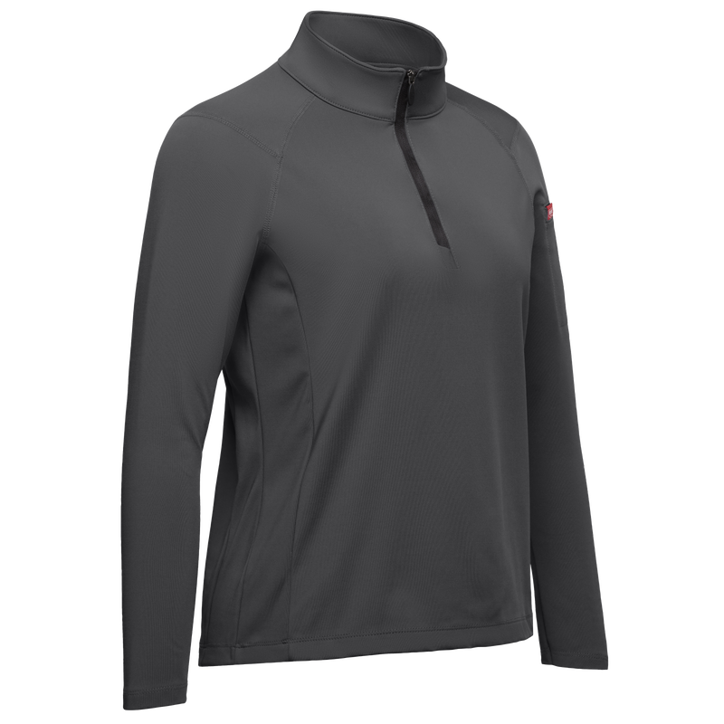 Women's Performance Quarter Zip Cadet Collar Pullover image number 7