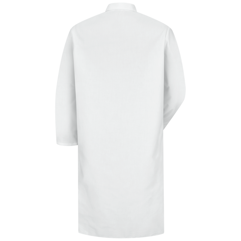 Gripper-Front Spun Polyester Butcher Coat with Interior Pocket image number 1
