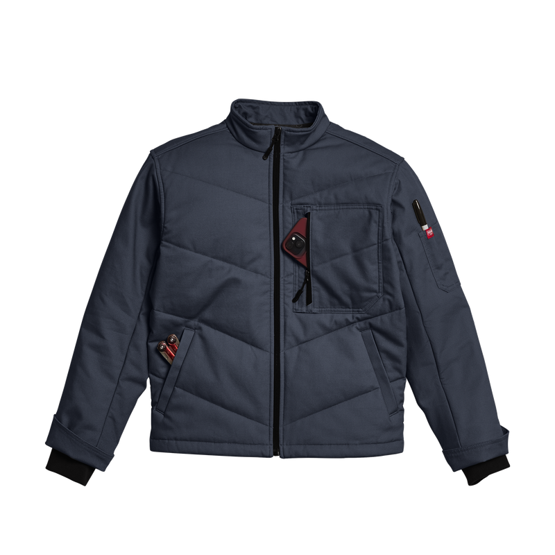 Men's Insulated Quilted Work Jacket image number 19