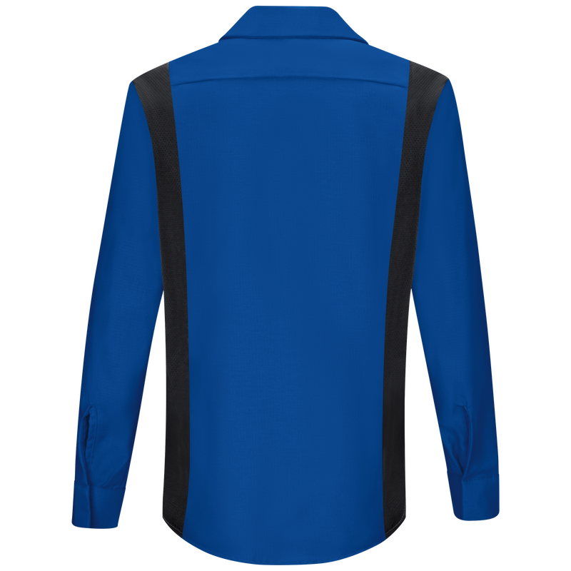 Women's Long Sleeve Performance Plus Shop Shirt with OilBlok Technology image number 2