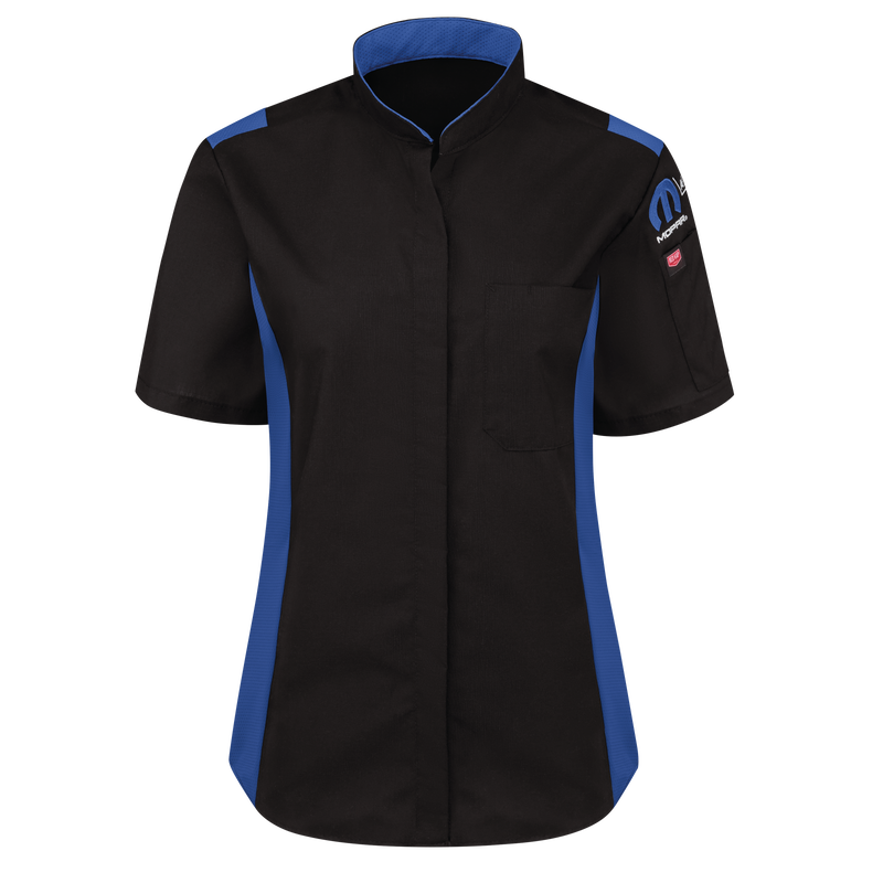 Mopar Women's Short Sleeve Technician Shirt with OilBlok Technology image number 1