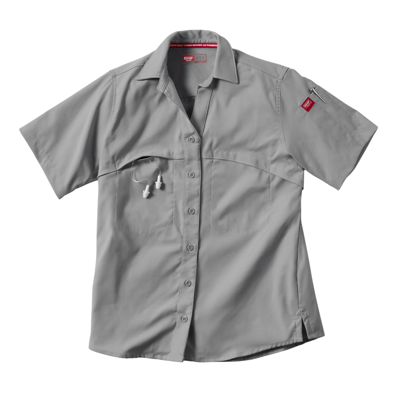 Women's Cooling Short Sleeve Work Shirt image number 7