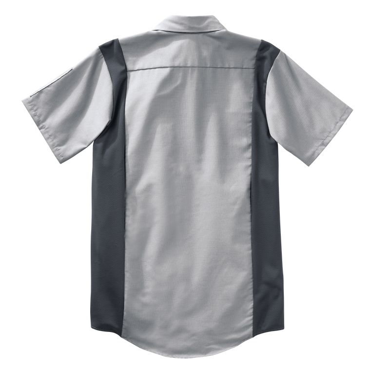 Men's Short Sleeve Performance Plus Shop Shirt With Oilblok Technology image number 8