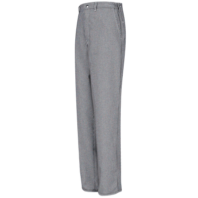 Spun Poly Checked Cook Pant