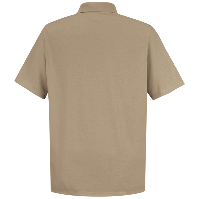 Men's Short Sleeve Spun Polyester Pocketless Polo image number 2