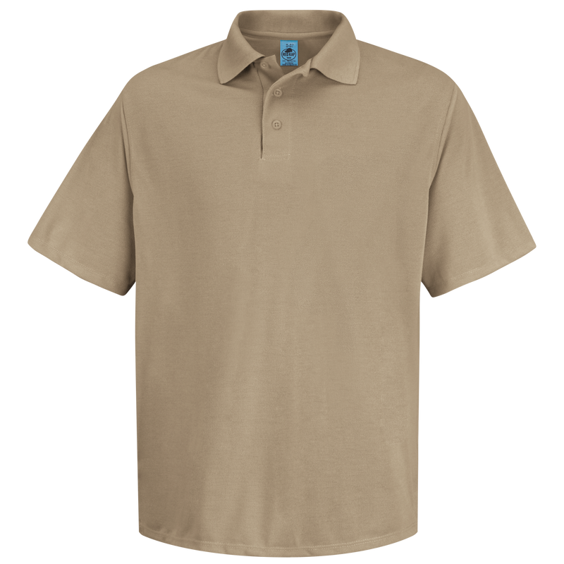 Men's Short Sleeve Spun Polyester Pocketless Polo image number 1