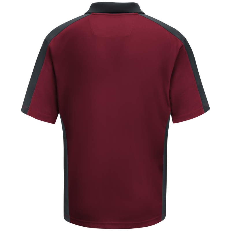 Men's Short Sleeve Performance Knit® Two-Tone Polo image number 2