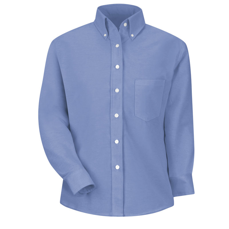 Women's Long Sleeve Executive Oxford Dress Shirt image number 1