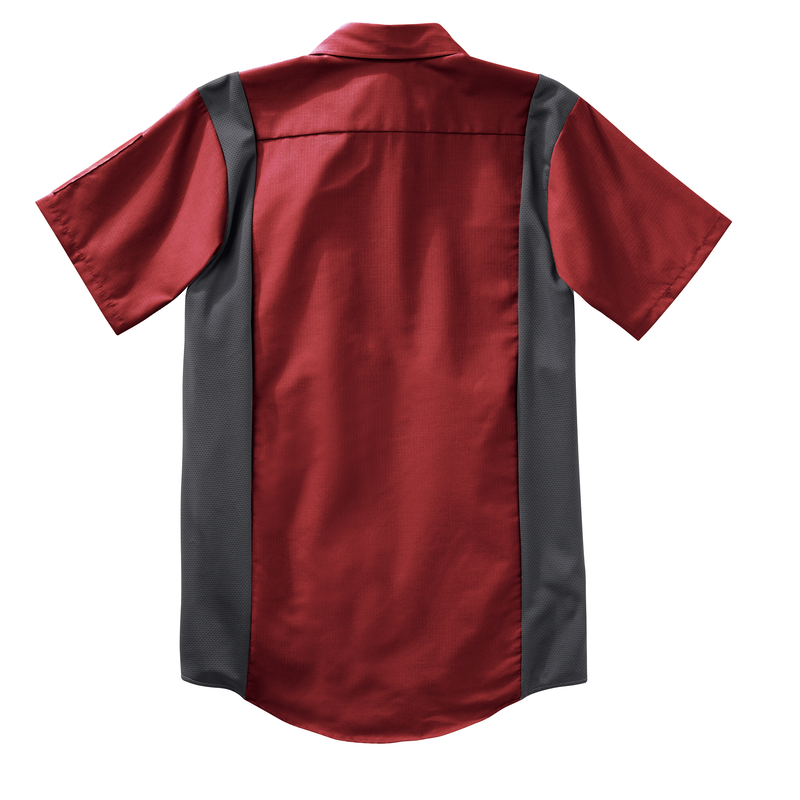 Men's Short Sleeve Performance Plus Shop Shirt With Oilblok Technology image number 9