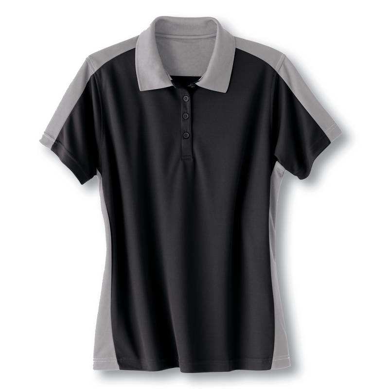 Women's Short Sleeve Performance Knit® Two-Tone Polo image number 4