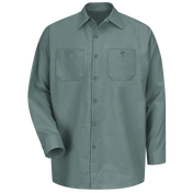Men's Long Sleeve Industrial Work Shirt