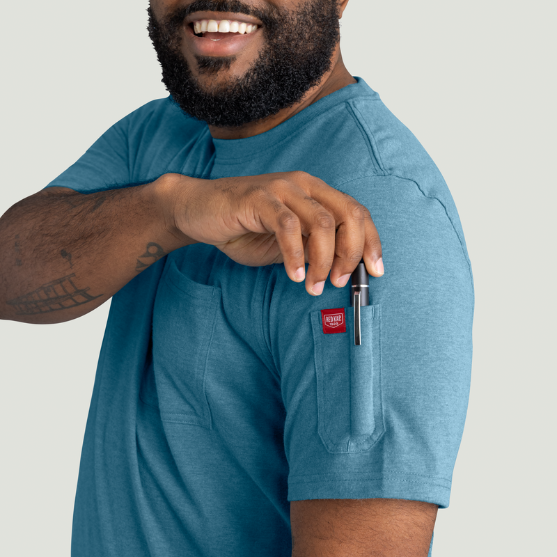 Men's Slim Fit Cotton Pocket T-Shirt image number 13