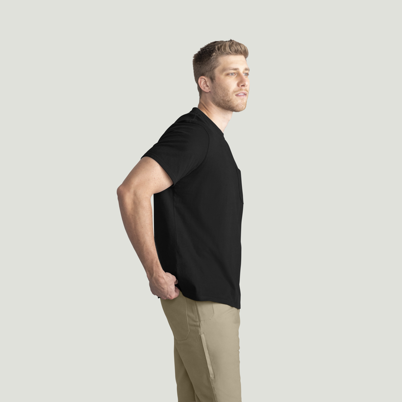 Men's Slim Fit Cotton Pocket T-Shirt image number 8