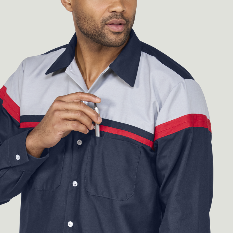 Men's Long Sleeve Performance Tech Shirt image number 8