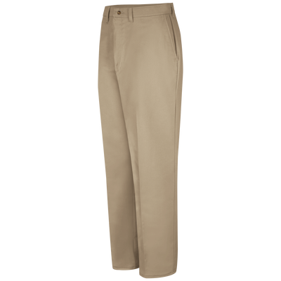 Men's Plain Front Cotton Pant