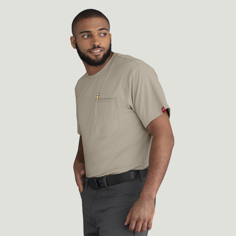 Men's Cooling Short Sleeve Pocket Tee image number 3