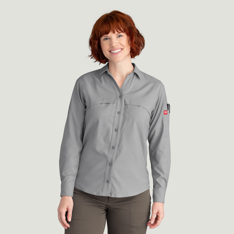 Women's Cooling Long Sleeve Work Shirt image number 1